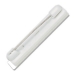 Rectangular White Pressure-Sensitive Plastic Bar Pin 6920-3655